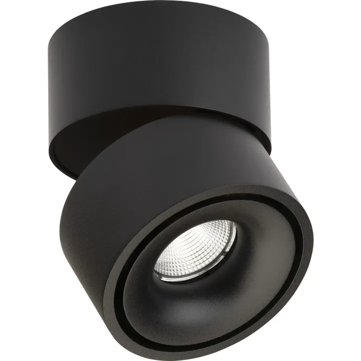 Antidark Easy High Power påbygningsspot, sort – spot — produktfoto