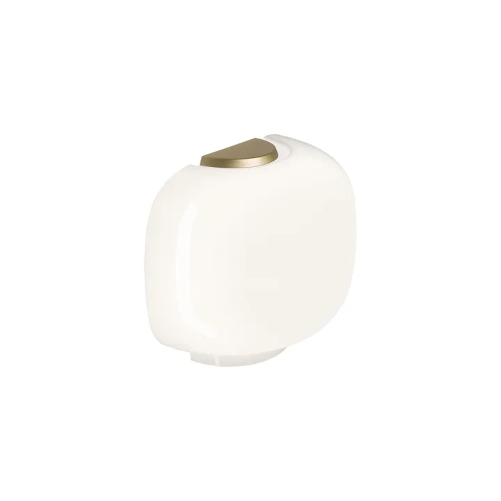 Foscarini Chouchin Bianco 3 My Light Hvid/Guld – væglampe — produktfoto