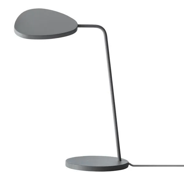 Muuto Leaf Grå – bordlampe — produktfoto