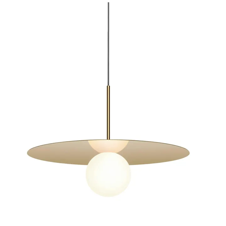 Pablo Designs Bola Disc 22 Messing – pendel — produktfoto