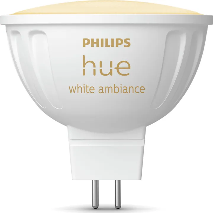 Philips Hue White Ambiance MR16 spotpærer, 5,1W, 12V – pære — produktfoto