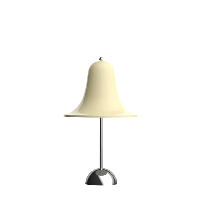 Verpan Pantop Creme Hvid – transportabel bordlampe — produktfoto