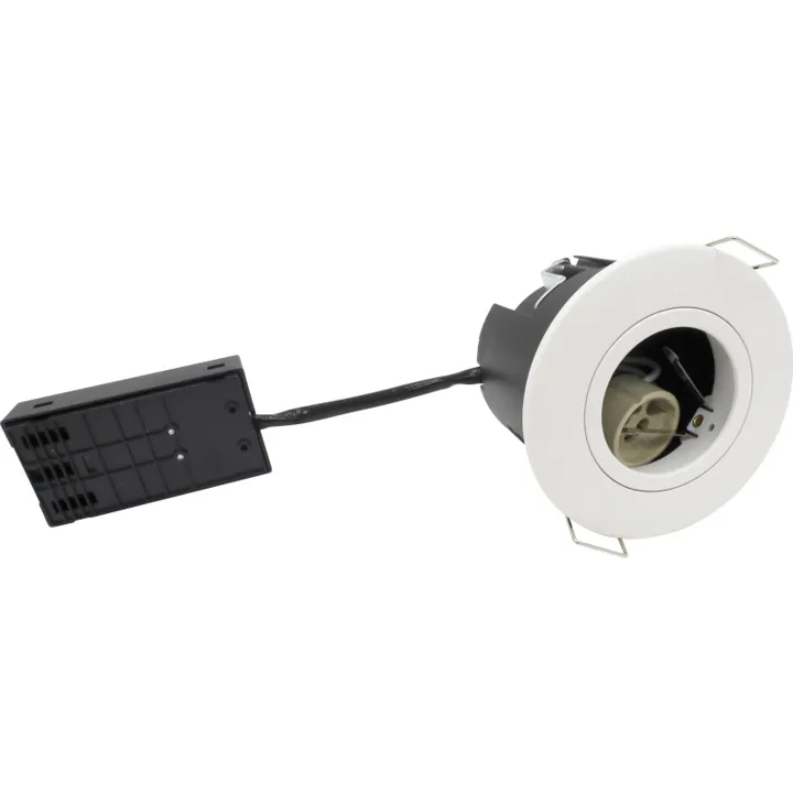 Nordtronic Uni Install ECO, mat hvid, 10-pak – spot — produktfoto