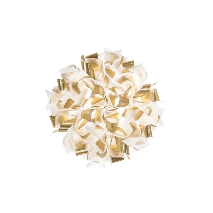 Slamp Veli Aurea Væg/ Medium Hvid/Guld – væglampe — produktfoto
