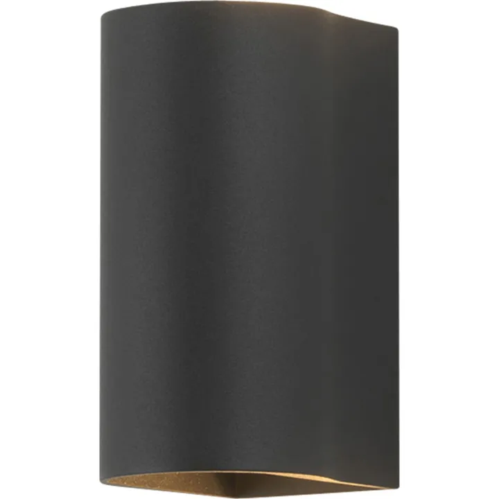 Astro Lighting Astro Dunbar udendørs , sort, H16 cm – udendørs væglampe — produktfoto