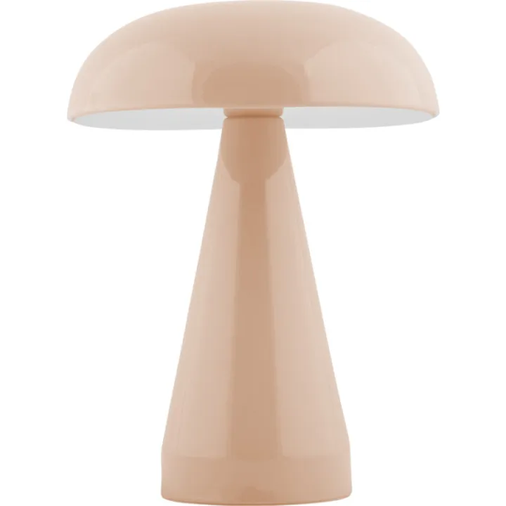 Leitmotiv Rachel genopladelig , sandfarvet – bordlampe — produktfoto