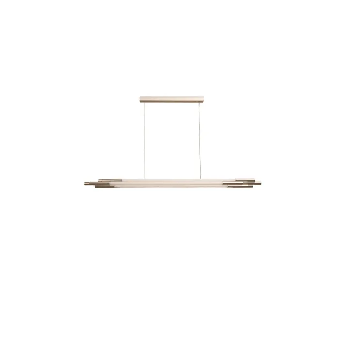 DCWéditions Org Horizontal Pendant L160 Nikkel – pendel — produktfoto
