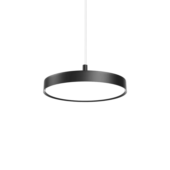 Louis Poulsen LP Slim Ø44 3000K & Dali Sort – pendel — produktfoto