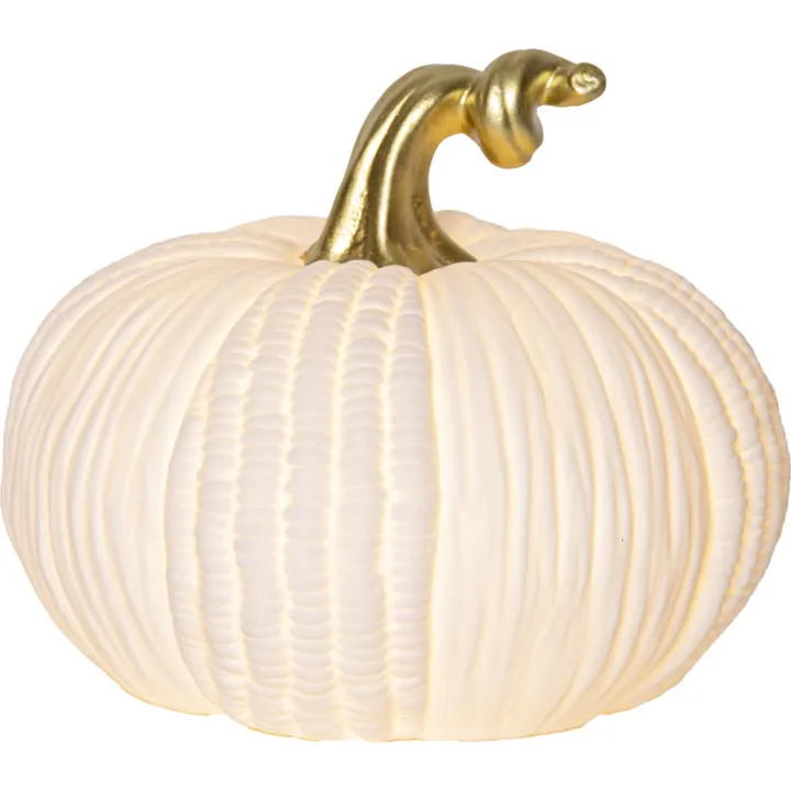 Star Trading Pumpkin græskar med lys, 15 cm – bordlampe — produktfoto