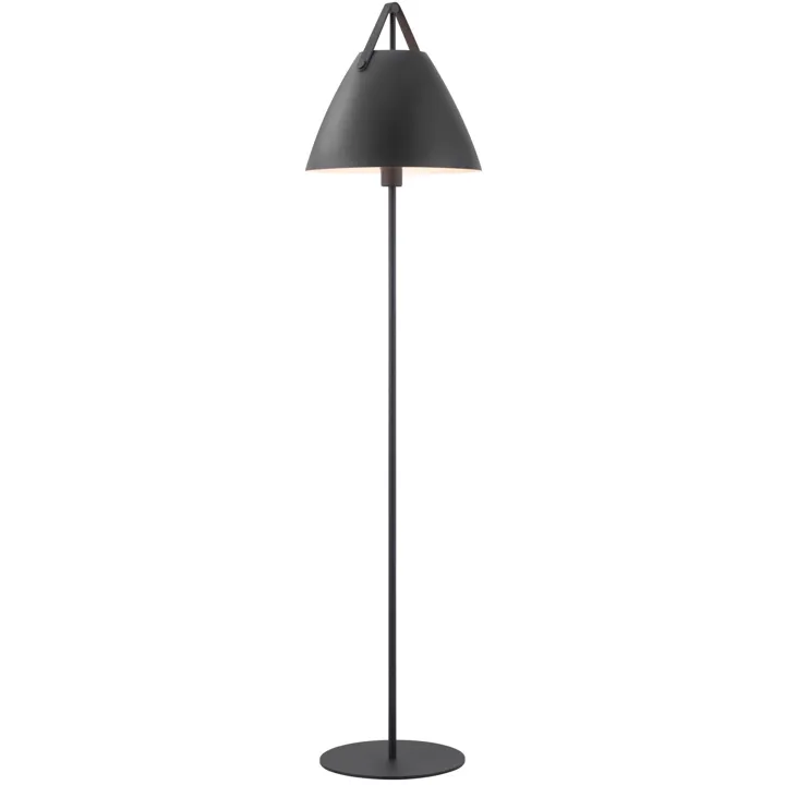 Design For The People Strap Sort – gulvlampe — produktfoto