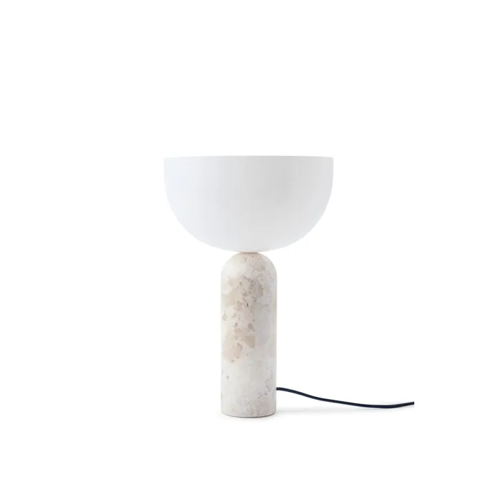 New Works Kizu Stor Kunis Breccia – bordlampe — produktfoto