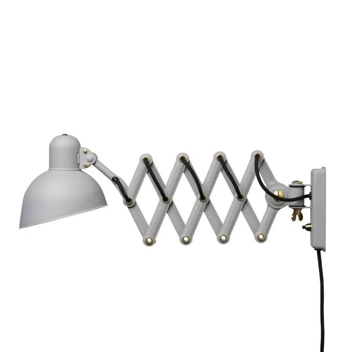 Fritz Hansen Kaiser Idell 6718-W Sax Easy Grey – væglampe — produktfoto