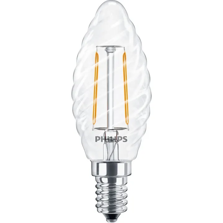 Philips CorePro E14 kertepære, 2700K, 2W – pære — produktfoto