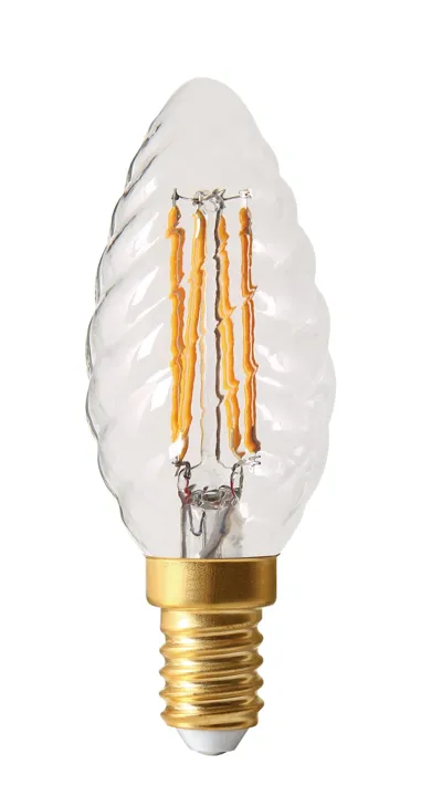 Danlamp E14 - 2,5W LED Krystalkerte – pære — produktfoto