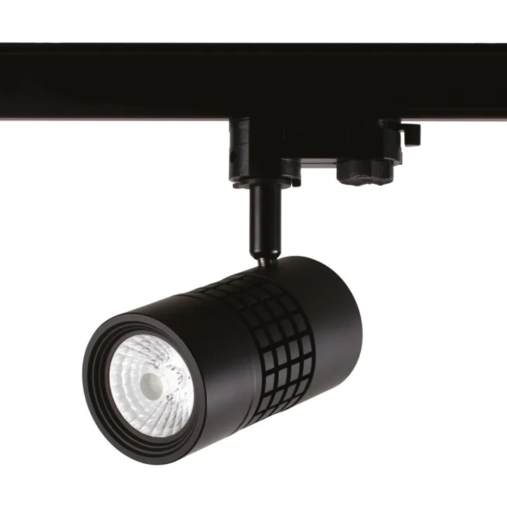 Scan Products Esma 3F skinnespot, 4000K, Ø7 cm, sort – spot — produktfoto