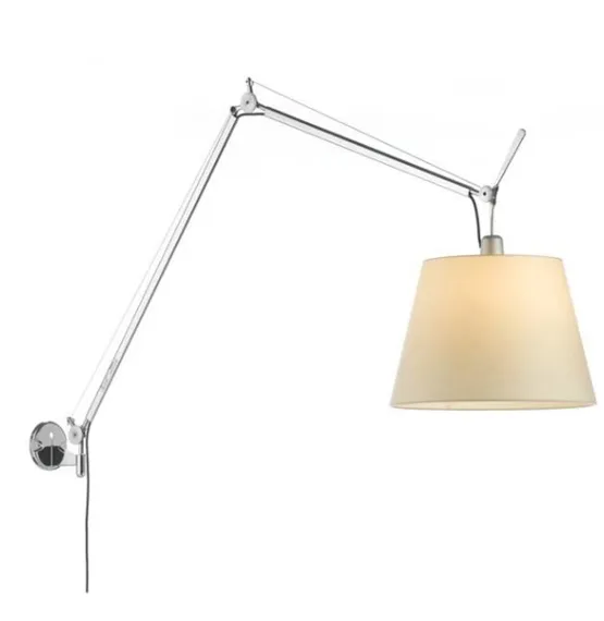 Artemide Tolomeo Mega Parete, Ø32 pergament – væglampe — produktfoto