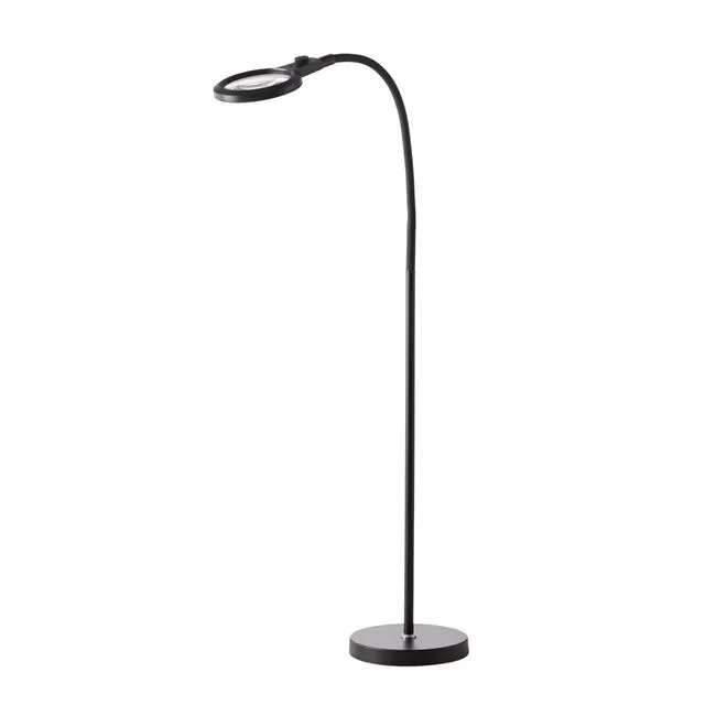 Halo Design Magni Charge Superflex Transportabel Sort – gulvlampe — produktfoto