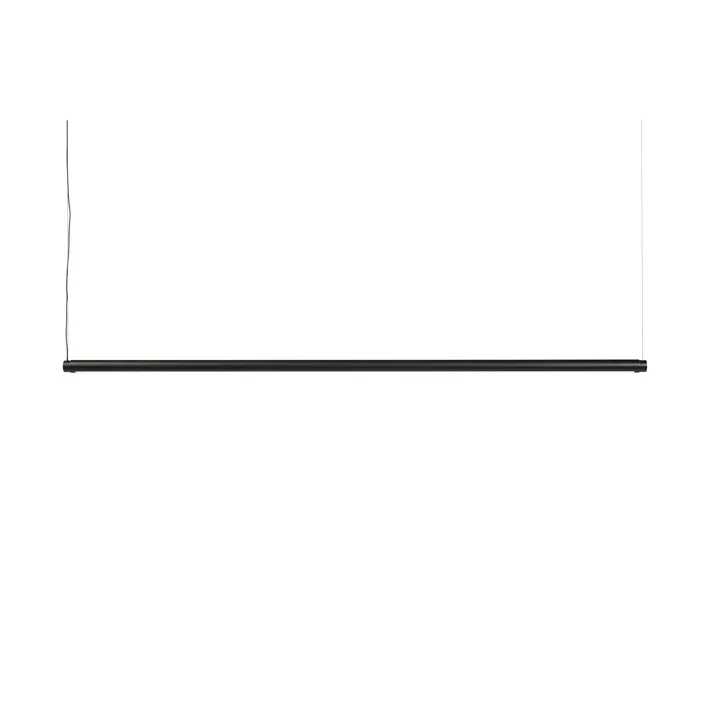 HAY Factor Linear 1500 Diffused Soft Black – pendel — produktfoto