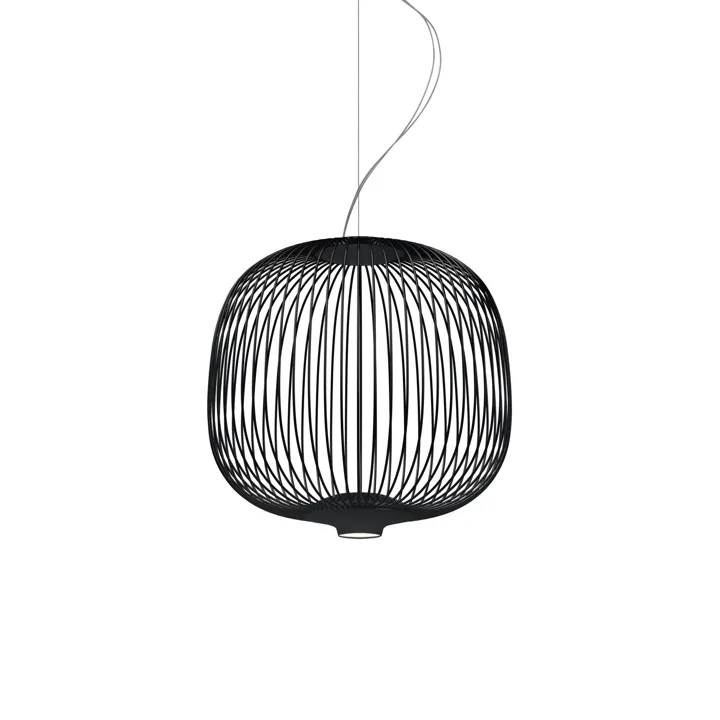 Foscarini Spokes 2 Piccola Sort – pendel — produktfoto