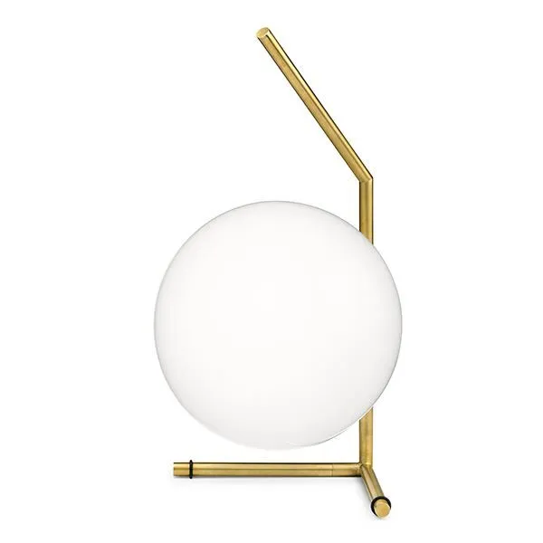 Flos IC T1 Lav Messing – bordlampe — produktfoto