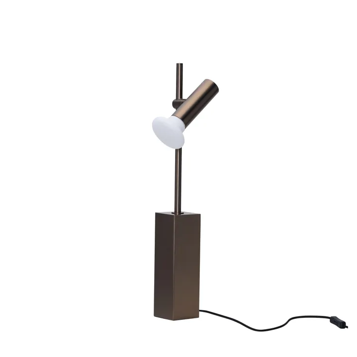 Hübsch Set Brændt Messing – bordlampe — produktfoto