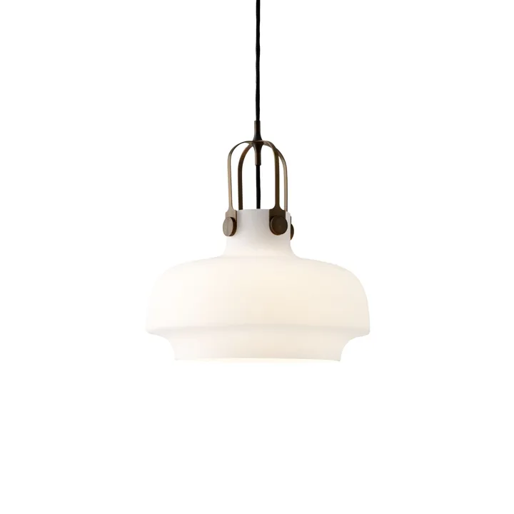 &Tradition Copenhagen SC7 Opal Glas og Bronzeret Messing – pendel — produktfoto