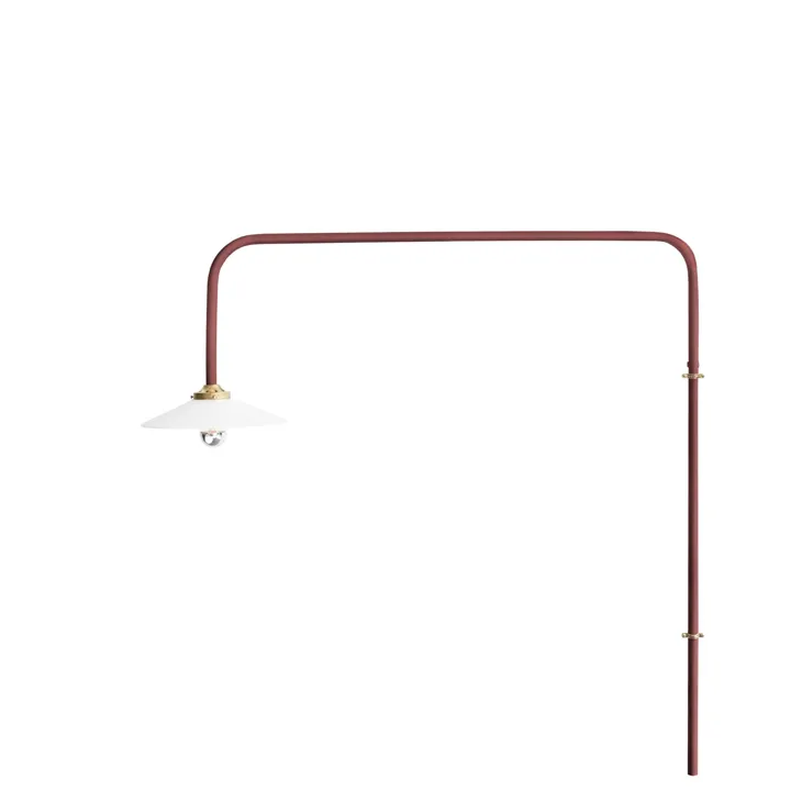 Valerie Objects Hanging Lamp N°5 Rød – væglampe — produktfoto