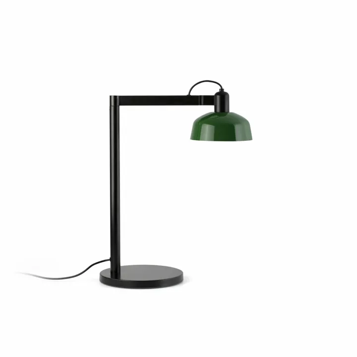 Faro TATAWIN Satin Sort/Grøn – bordlampe — produktfoto