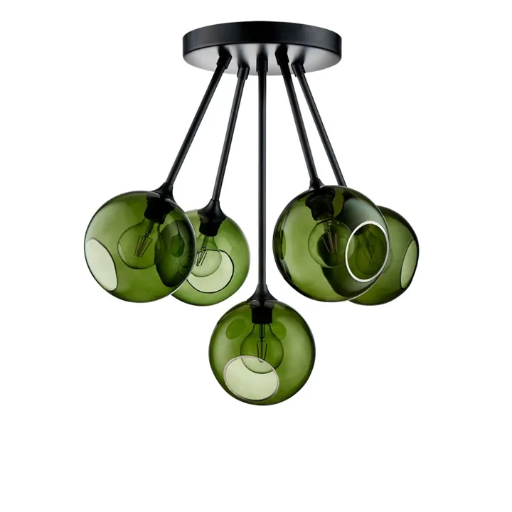 Design By Us Ballroom Molecule Army/Sort – loftlampe — produktfoto