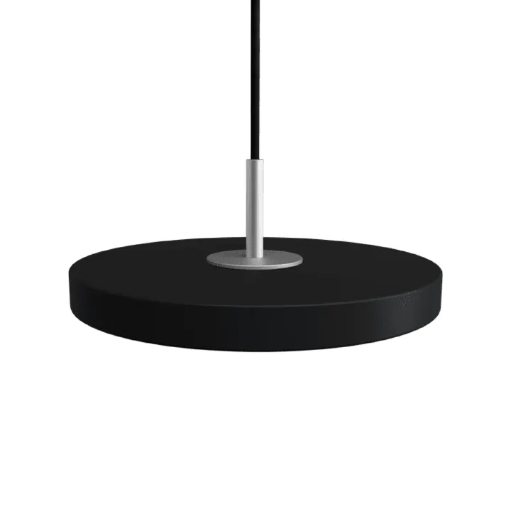 Umage Asteria Micro Sort/Stål Top – pendel — produktfoto