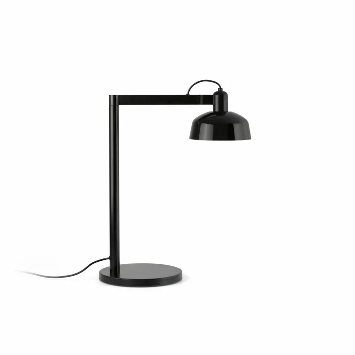 Faro TATAWIN Satin Sort/Sort – bordlampe — produktfoto
