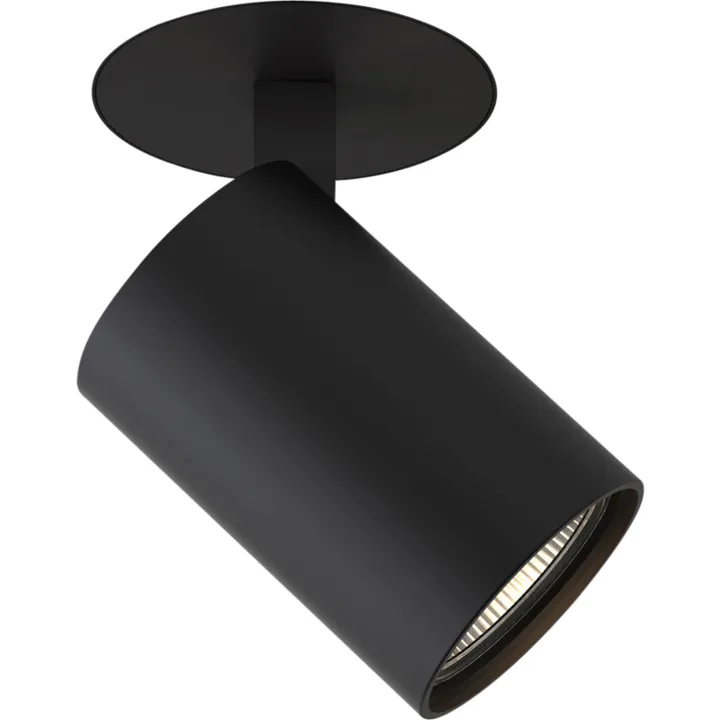Astro Lighting Astro Ascoli Flush påbygningsspot, sort – spot — produktfoto