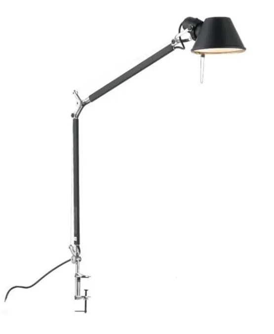 Artemide Tolomeo , sort m/bordklemme – bordlampe — produktfoto