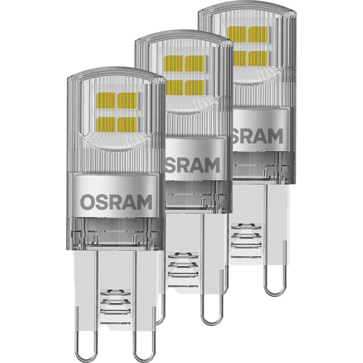 Osram Parathom G9 stiftpære, 2700K, 1,9W, 3-pak – pære — produktfoto