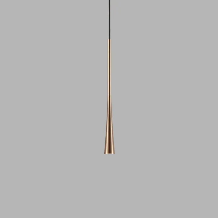 LIGHT-POINT DROP S1 Rose Gold – pendel — produktfoto