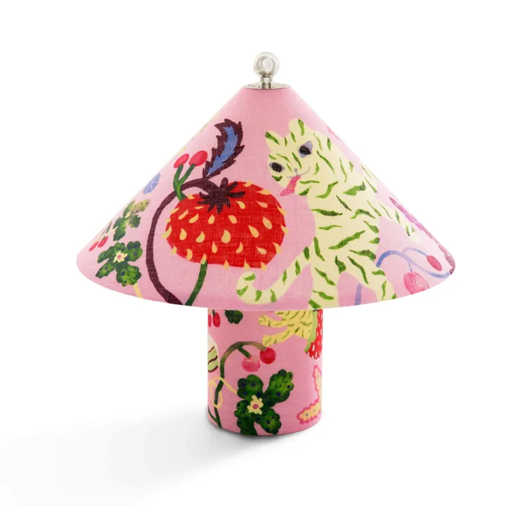 Crème Atelier Loulou Blush Garden – transportabel bordlampe — produktfoto