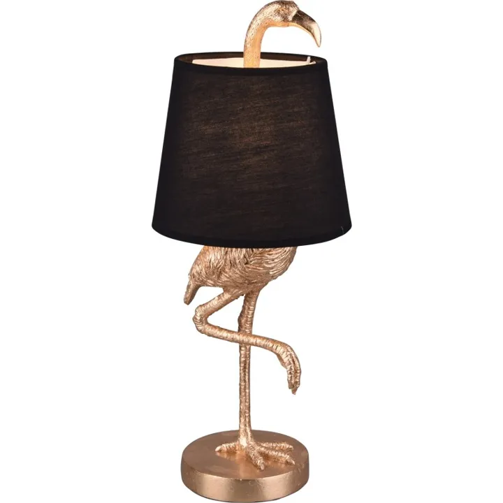 Trio Lighting Lola , sort/guld – bordlampe — produktfoto