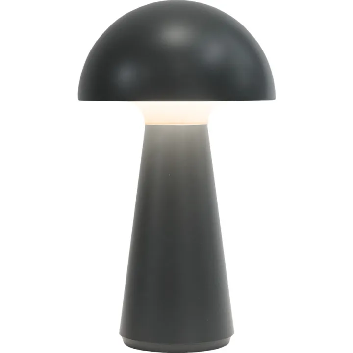 Sirius Sam genopladelig , mørkegrå – bordlampe — produktfoto