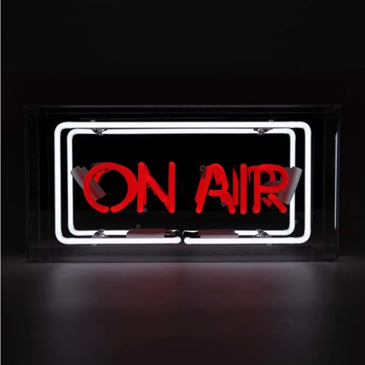 Locomocean On Air neonskilt – bordlampe — produktfoto