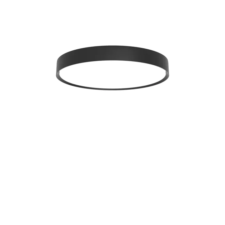 Louis Poulsen LP Slim Round Ø44 3000K & Dali Sort – loftlampe — produktfoto