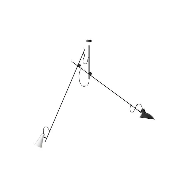 Astep VV Cinquanta Suspension Sort/Hvid – loftlampe — produktfoto