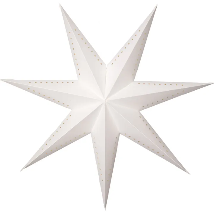Star Trading Mika papirstjerne, 60 cm, hvid – dekorationslys — produktfoto