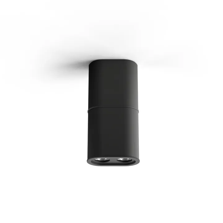 Stilnovo Colonna H39 Black 9005 – loftlampe — produktfoto