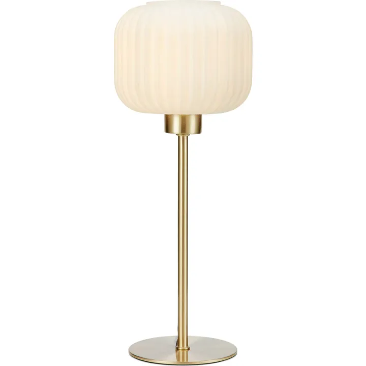 Markslöjd Sober , messing/opal, 38 cm – bordlampe — produktfoto