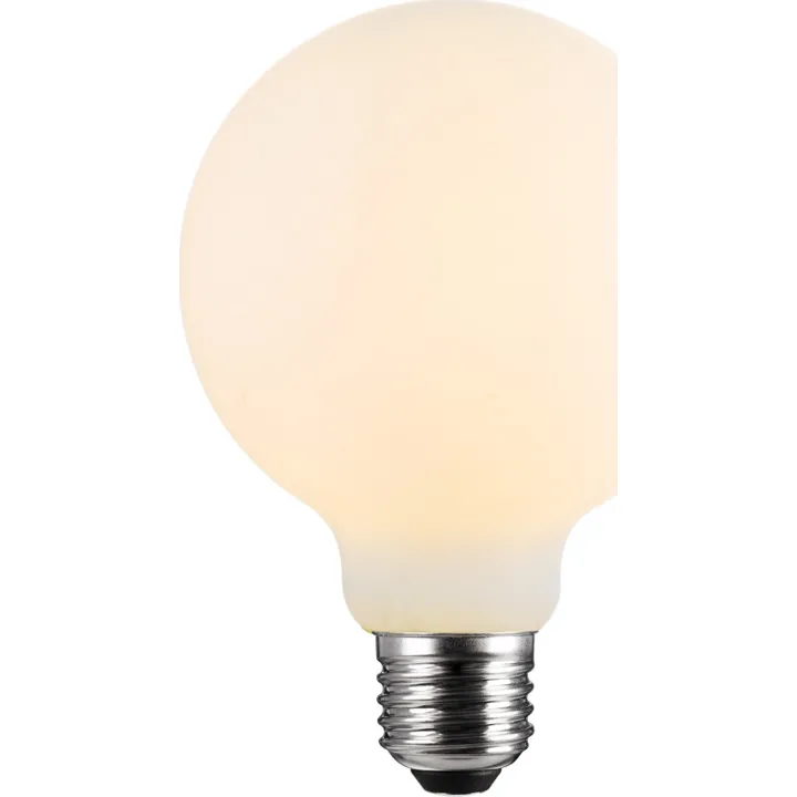 Nordlux Deco E27 globepære, 3000K, 7,1W, Ø9,5 cm – pære — produktfoto