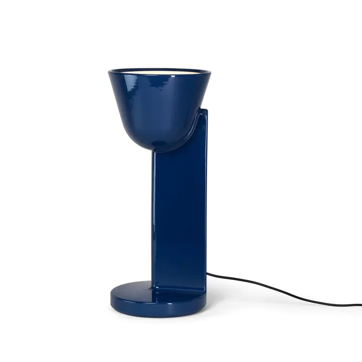 Flos Céramique Up Navy Blue – bordlampe — produktfoto