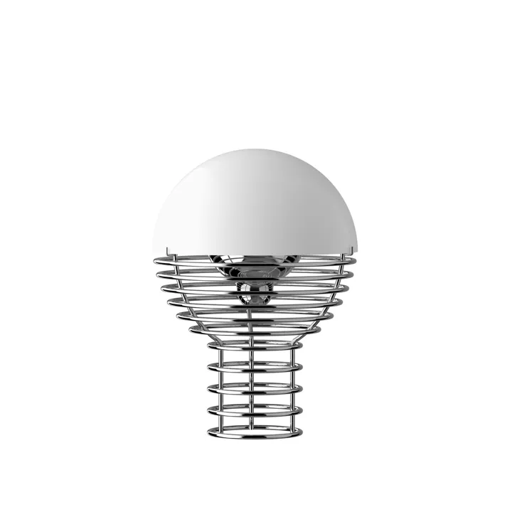 Verpan Wire Hvid – transportabel bordlampe — produktfoto