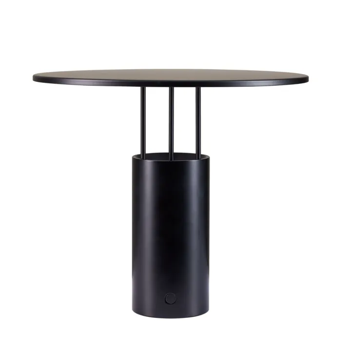 Piet Hein Tempel 280 Sort – bordlampe — produktfoto