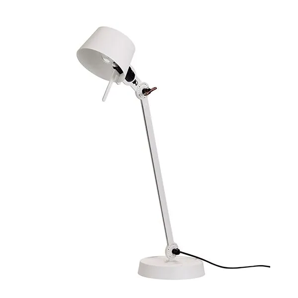 Tonone Bolt En Arm Pure White – bordlampe — produktfoto