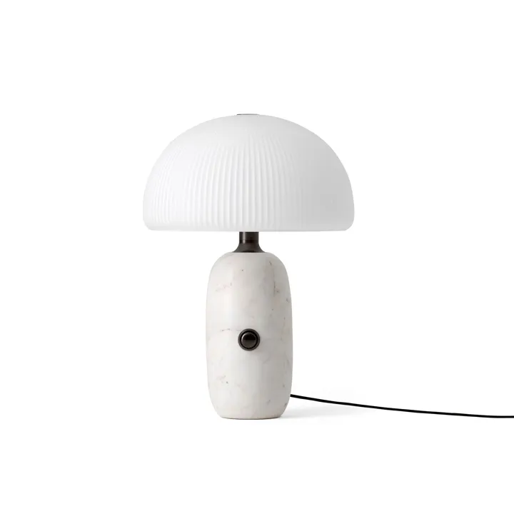 Vipp 591 Sculpture Lille Hvid – bordlampe — produktfoto